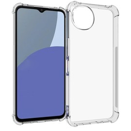 AQUOS wish4 SH-52E Case for Aquos wish4 SMPURF SPCAW4 Soft Clear TPU Wish 4 Humber Strap Hole Transparent Built-in Shock Absorbing Pocket Shock Resistant