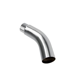 5 Inch Diesel Exhaust Elbow Tip,Exhaust Pipe Elbow 5.00 Inlet 6.00 X 23.00" Long Stainless Steel Side Exit Exhaust Tip