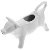 Ceramic Cow Shaped Creamer Pitcher - Cute Animal Milk Jug