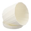 5 PCS Indoor Plant Pots with Base PP White Beautiful