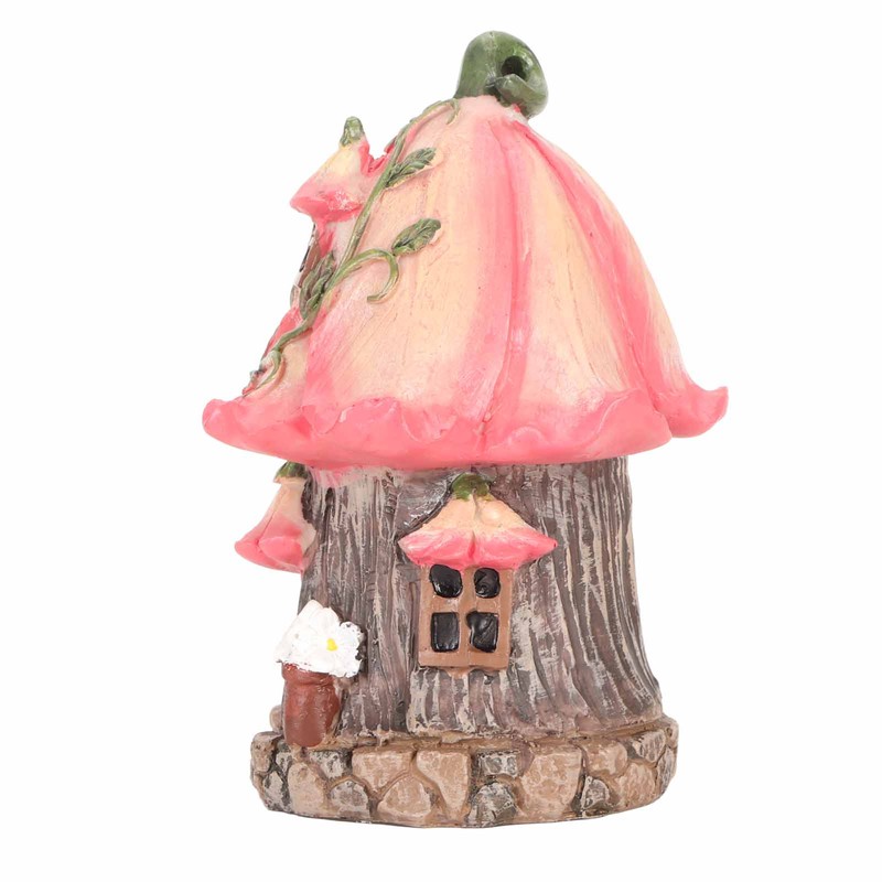Gnome Fairy House Resin Dustproof Waterproof Garden Gnomes House Figurine