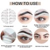 Eyebrow Stamp Stencil Kit Waterproof Eyebrow Stamp And Shaping Kit