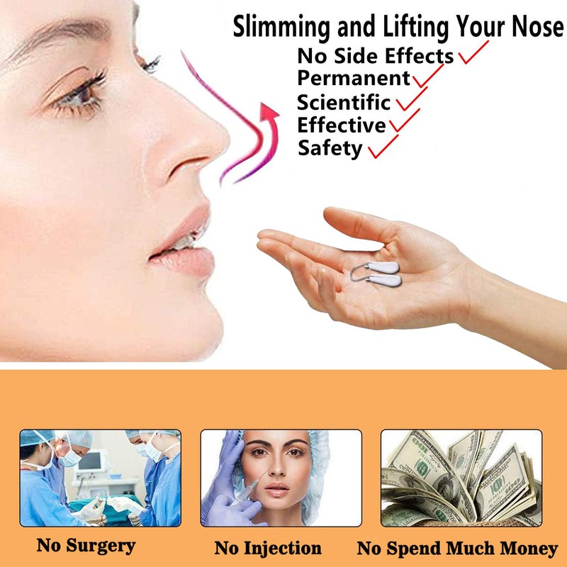 AMIJEAL Nose Shaper Clip - Up Lifting Clip, Pain-Free Soft