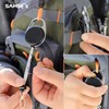 SAMSFX Tape Measure Retractor Fly Fishing Zinger Retractors Carabiner Style