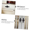 Tofficu 4Pcs Durable Zinc Alloy Cabinet Pull Handles Smooth Knobs