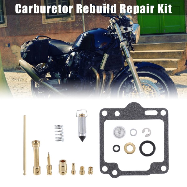 automall_tech 1 Set Carburetor Repair Rebuild Repair Parts for Suzuki