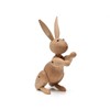 Kay Bojesen Rabbit Figurines 16 cm Wooden Figures Christmas Decoration