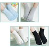 InSomila Kids 5 Toe Socks, Mesh, Set of 4 Colors,