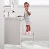 ZVOBUEI Acrylic Step Stool 9in Step Stools for Kids 250-LBS