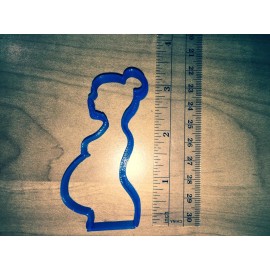cookiecutz pregnant women Cookie Cutter - Maternity cookie cutter