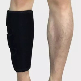 Gitabrandeu 밴드 찍찍이 타입으로 알맞게 조절 가능한 종아리 아대 Calf Sleeve Adjustable with Velcro Strap [Black]
