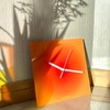 Modern Wall Clock Ins Style Acrylic Finely Polished Vibrant Colors