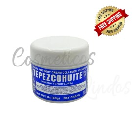 Creme DEL INDIO PAPAGO TEPEZCOHUITE DAY FACIAL & BODY CREAMS 2 Oz