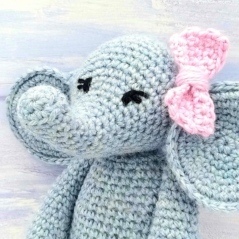Crochet Kit - Ella the Elephant Complete Beginner Crochet Kit