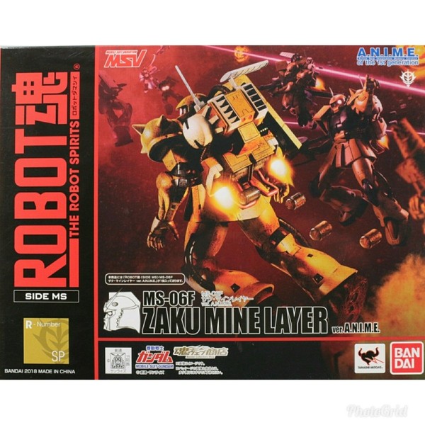 Robot Spirits Mobile Suit Gundam MS-06F Zaku Minlayer Ver. A.N.I.M.E.