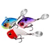 SHKMOL Spinner Set 6g/10g/15g/21g Spin Jig for Bass Fishing Perch