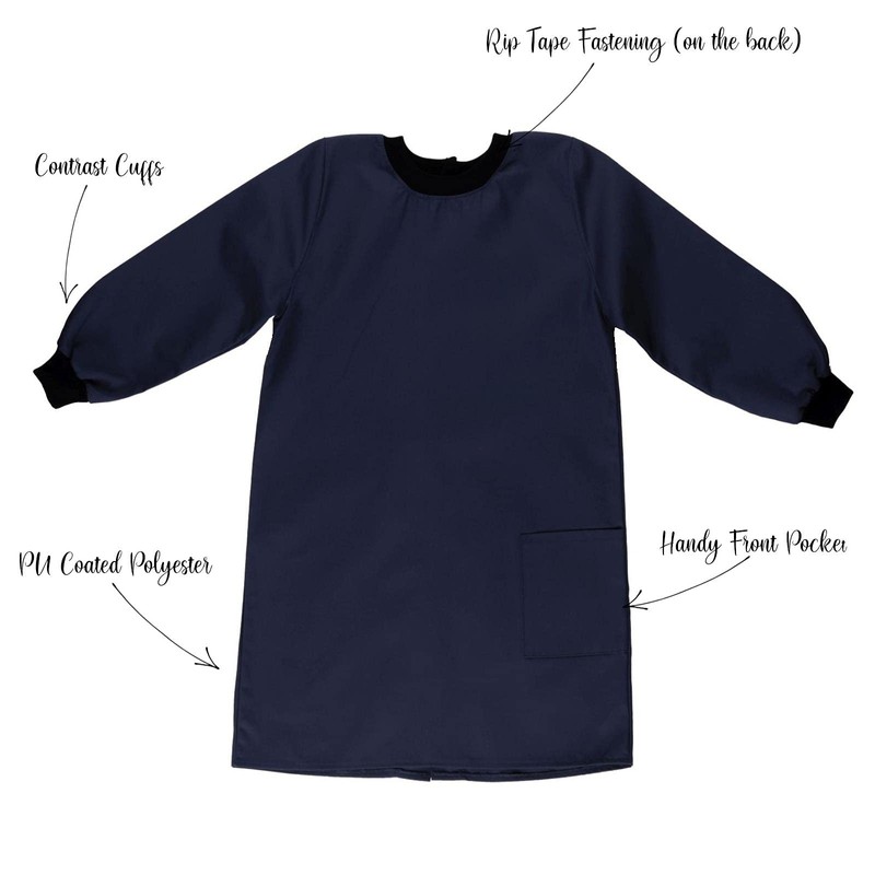 Adventure Togs Kids Premium Painting Smock Apron - Arts and