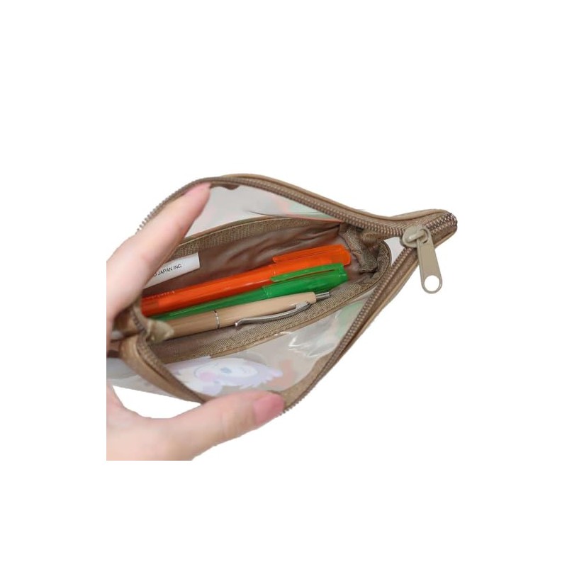 Chip & Dale Synthetic Leather Clear Pen Pouch