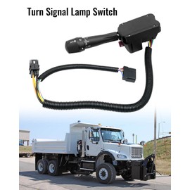 Turn Signal Lamp Switch Fit for Ford HN-80 Sterling L9501 Heavy Truck 1996-1998 Replace 90251 F6HT-13B302-AC F7HT-13B302-DA F8HT-13B302-BA