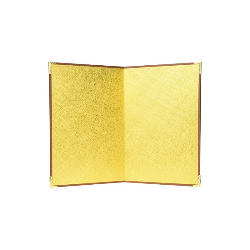 1131 Gold Folding Screen for Calligraphy and Drawing, 2 Songs,