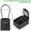 Diyife Key Safe with Removable Cable, Waterproof Key Cabinet Key