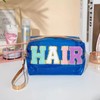 L'Aura Précieuse Laser pvc transparent makeup bag for women to
