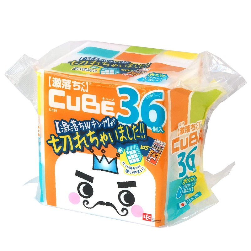 LEC Super Drop Cube Pre-Cut 36P (Melamine Sponge)