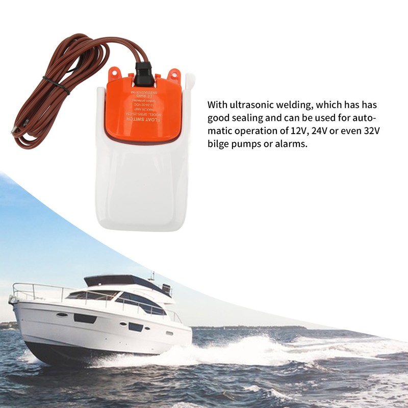 Boat Float Switch 12V 24V 32V Good Sealing Marine Submersible