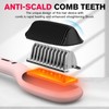 MiroPure Hair Straightener Brush Straightening Curler Hot Comb Electric 5