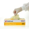 Dealmed Latex Exam Gloves, Non-Sterile, Professional Grade, Medium, 100 Count