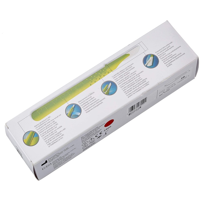 Gima Sterile Scalpels made of Rust-Proof Stainless Steel, ABS Handle,
