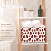 JFFTLL Ladybug Storage Bins with Handles, Lady Bug Gifts for
