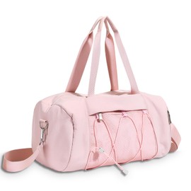 X SIM FITNESSX Sports Bag with Shoe Compartment Women/Men Training Bag Sports Bag Swimming Bag Travel Bag for Sports Gym & Fitness Weekender Travel Small Duffel Bag, pink, Sports