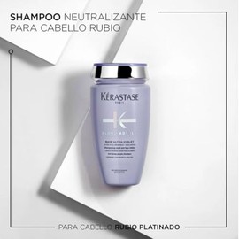 KRASTASE Blond Absolu Kit Matizador Ultra Violet para Cabello Rubio, Decolorado o con Mechas  Shampoo Morado 250 ml  Mascarilla Ultra Violet 200 ml...