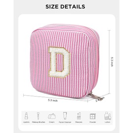 KOTORA Graduation Gifts for her Gifts Trendy Stuff | Makeup Bag | Cosmetic Bag | Makeup Pouch Teen Girl Gifts Trendy Stuff| Birthday Gifts for Women| Thank You Gifts (Pink, D)