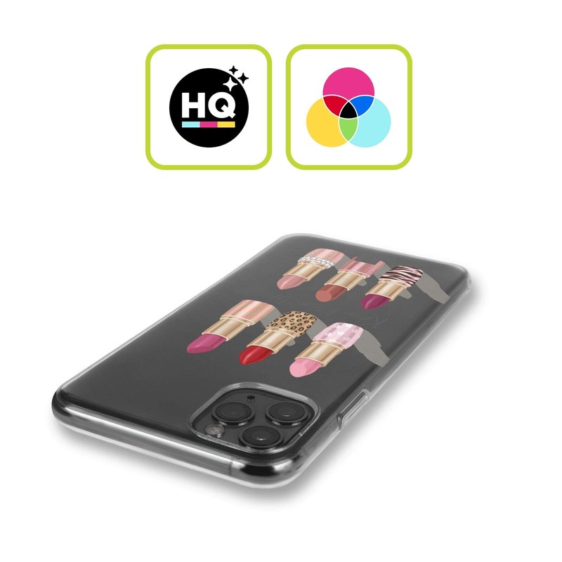 Head Case Designs Lippenstift-Sammlung Make-Up-Besessenheit Soft Gel Handyhülle Hülle kompatibel