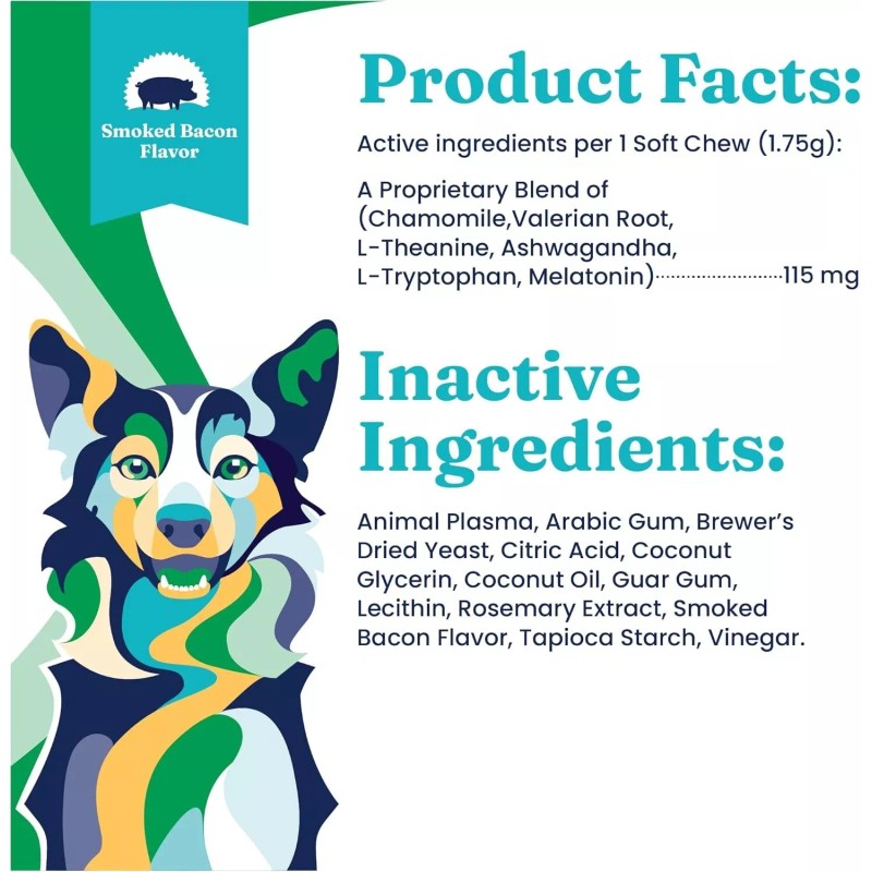 Solid Gold Calming Chews for Dogs - Soothing Snacks for