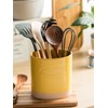 YHOSSEUN Kitchen Utensil Holder for Countertop, Ceramic Utensil Holder for