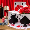 Eylola 12 Pcs White Dice Favor Boxes 6 x 6