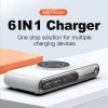 Customized Brand 6 in 1 Wireless Charger Charging Station Fast