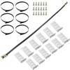 Seimneire 6 Set Drawer Repair Kit, Reinforcing Drawer Support Brackets