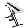 MUSTAR White 88Keys Semi-Weighted Digital Piano Electric Keyboards w/Pedal,Stand
