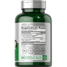 Horbäach Lions Mane Mushroom Extract | 120 Capsules | Vegetarian, Non-GMO, Gluten Free Supplement