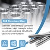 Drenky‌ 304 Stainless Steel Threaded Rods M6 X 50mm Metric