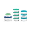Anchor Hocking 18 Piece Glass Storage Containers with Lids (9