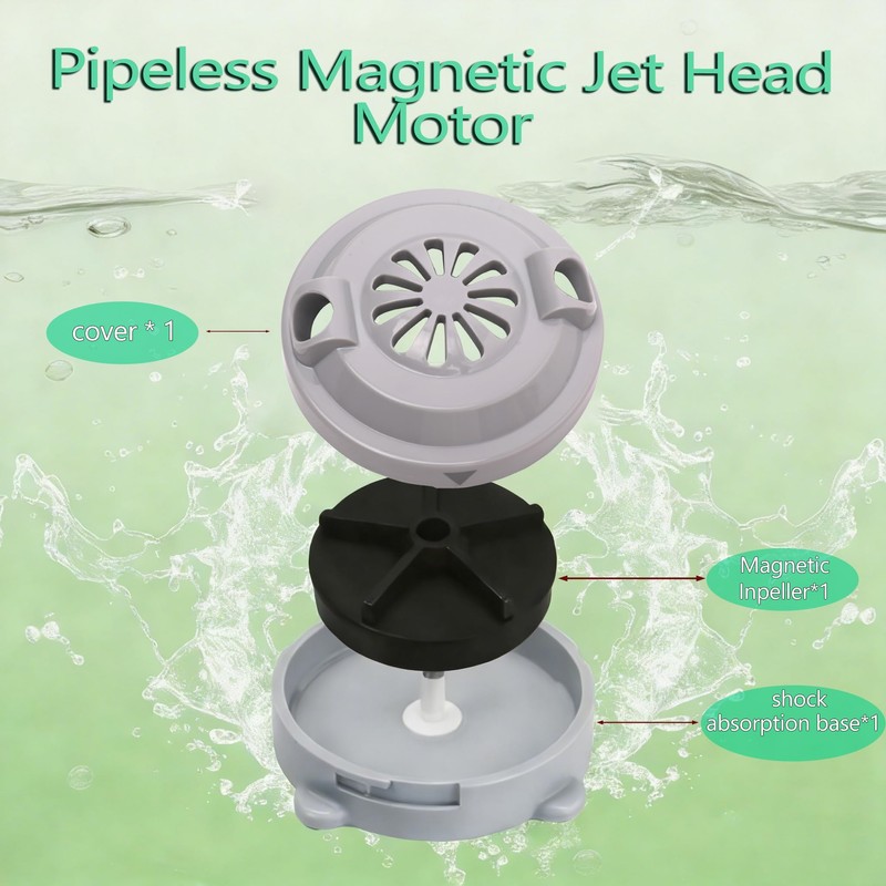 Pedicure Jet Head(4pin) Magnetic for Foot Spa Chair Replaces Part