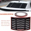 Camoo 3pcs Rear & Side Window Louvers Sun Shade Scoop