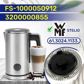 Milk Frother Whisk with The Original Code FS-1000050912 3200000855 for WMF Stelio 61.3024.1133 - Made in Italy - Warranty 10 Years - MONTERAL