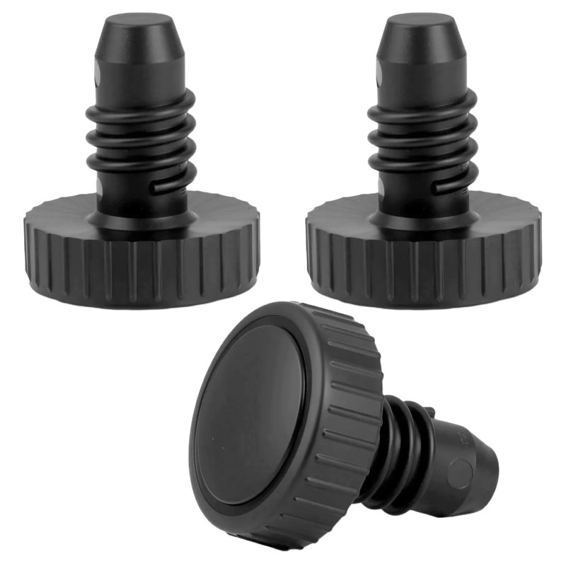 Set of 3 Snooker Cue Butt Protectors, Cue Bottom Cover