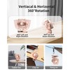 GOTOTO Clip on Fan, Rechargeable Portable Fan with 2000mAh Battery